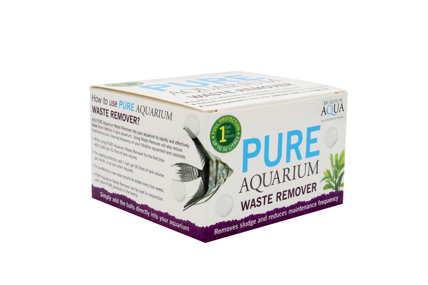 Pure Aquarium Waste Remover - 15 Balls