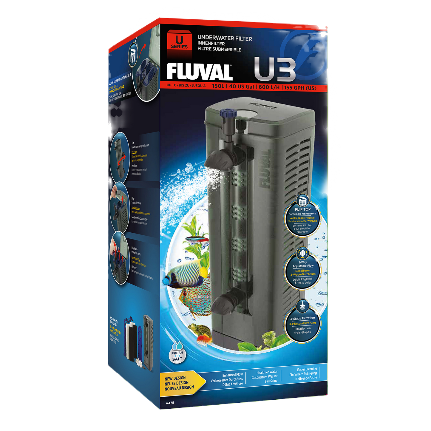 U3 Underwater Filter, up to 150 L