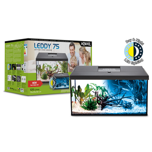 Aquael Leddy+ Aquarium 75 Blk