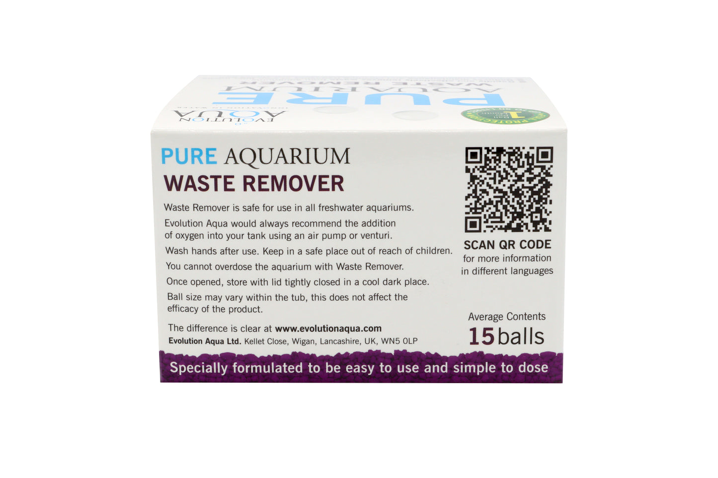 Pure Aquarium Waste Remover - 15 Balls