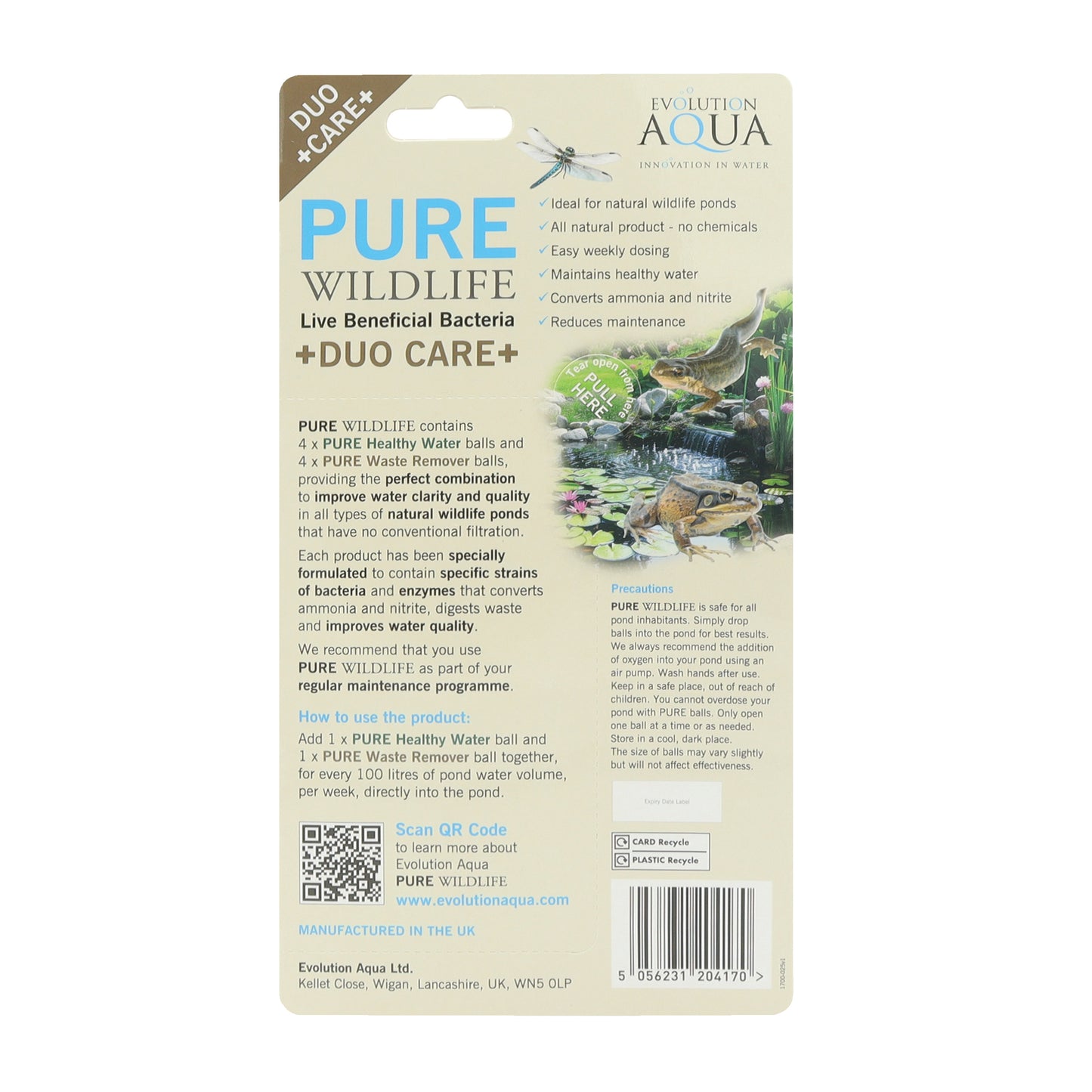 Pure Wildlife Pond Care Duo Pack
