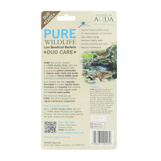 Pure Wildlife Pond Care Duo Pack