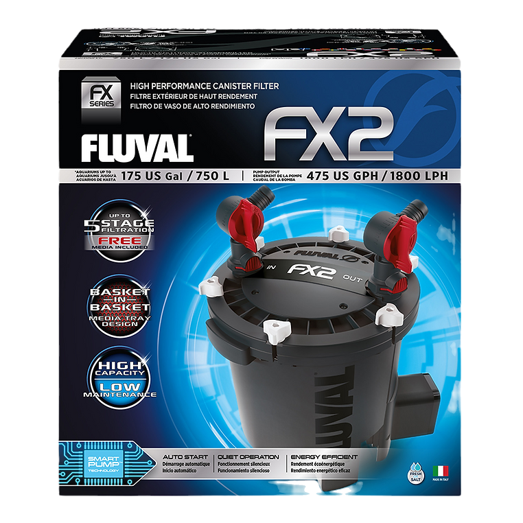 FX2 Canister Filter, up to 175 US Gal / 750 L