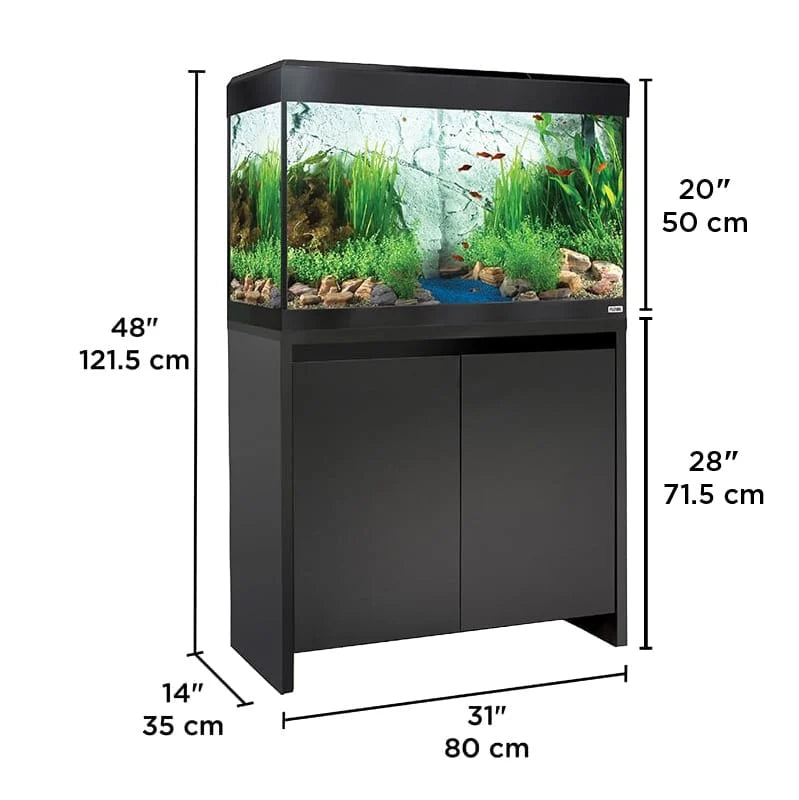 Roma 125 Bluetooth LED Aquarium Set, 125 L