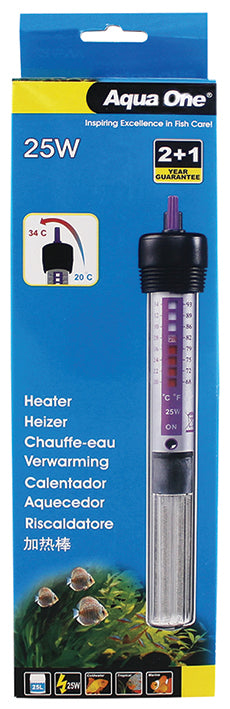25W Glass Heater 18.5cm
