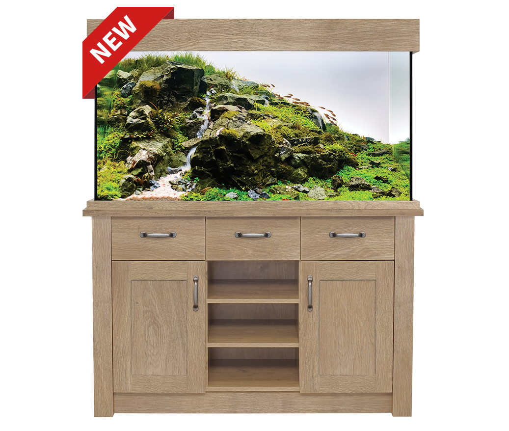 OakStyle 230 Cabinet (123x41x77cm) Yorkshire Oak