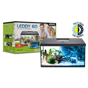 AQUAEL LEDDY+ AQUARIUM  60 BLK