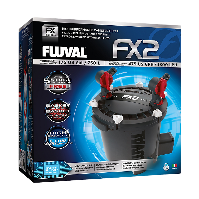 FX2 Canister Filter, up to 175 US Gal / 750 L