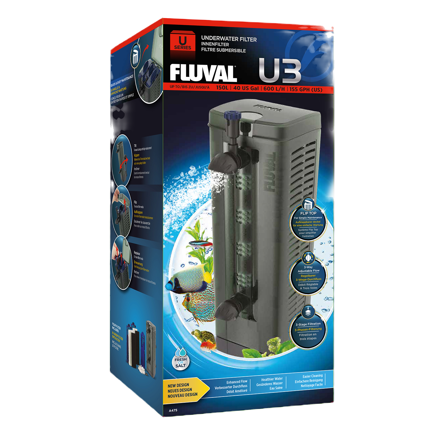 U3 Underwater Filter, up to 150 L