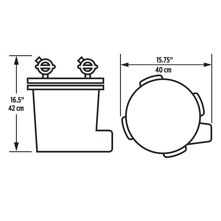FX4 Canister Filter, up to 250 US Gal / 1000 L