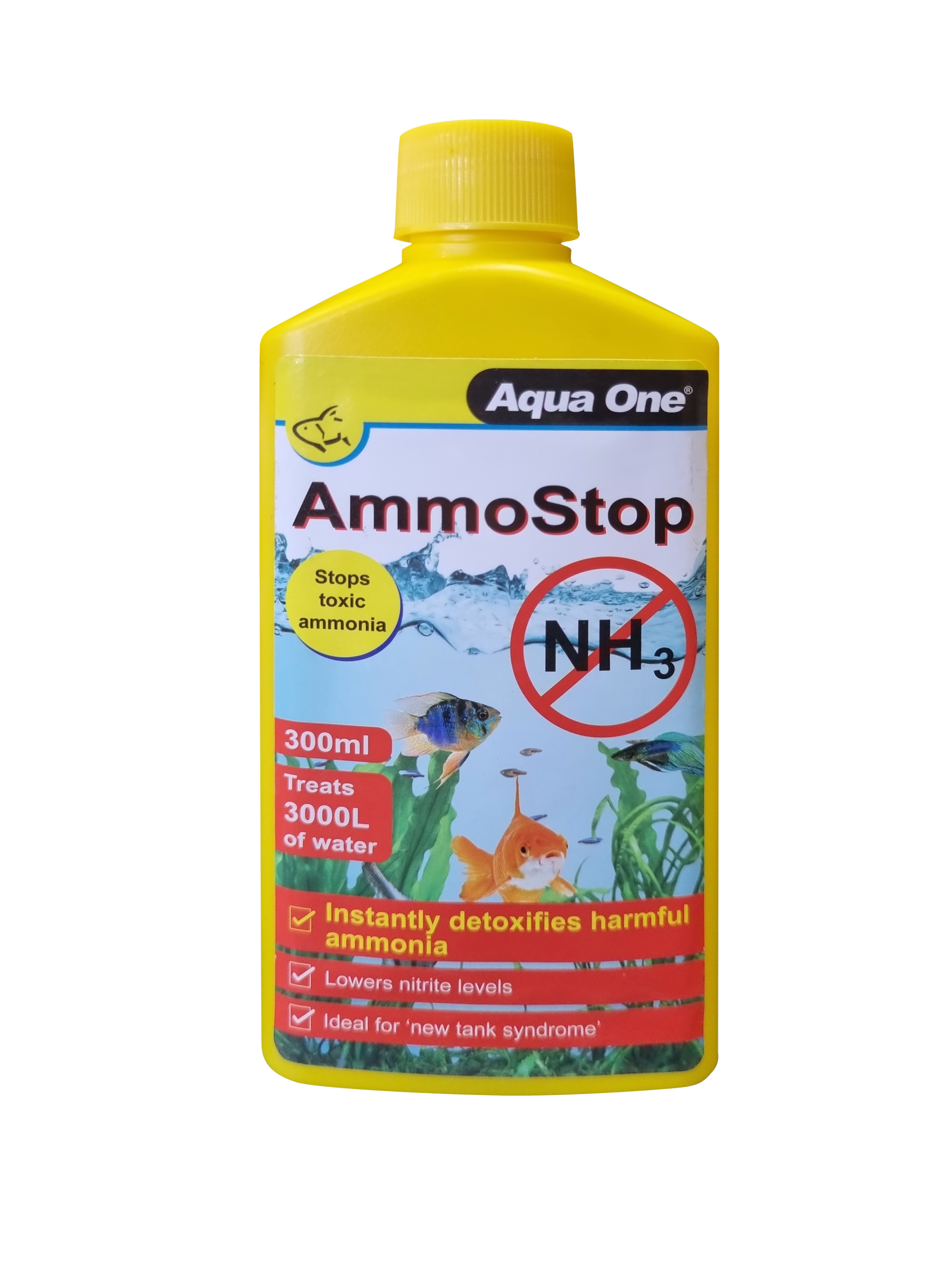 Aqua One AmmoStop 300ml (treats 3000L)