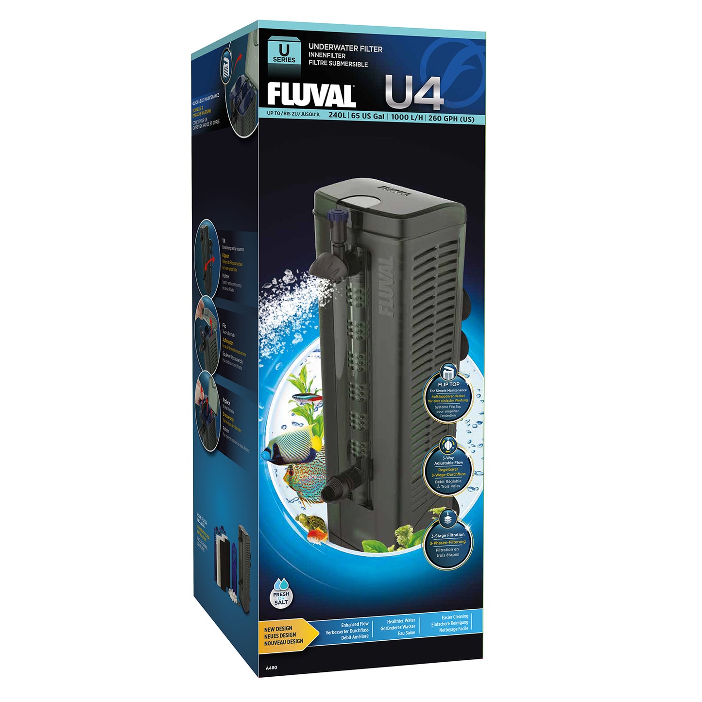 U4 Underwater Filter, up to 240 L