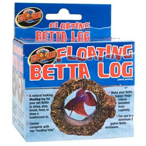 Zoomed Floating Betta Log