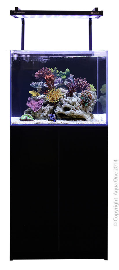 MiniReef 120 Marine Cabinet inc sump, 
pipework 60x45x76cm Black